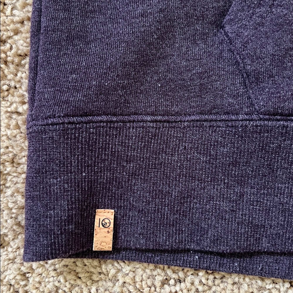Tentree Juniper Hoodie Purple Regular Fit Women’s Pullover Size M medium - Picture 4 of 4